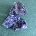 Natural Blue Veined Sodalite Rough Crystal